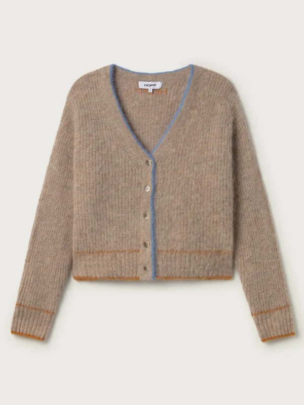 HOFF Knitwear | BEIGE LOUIS CARDIGAN