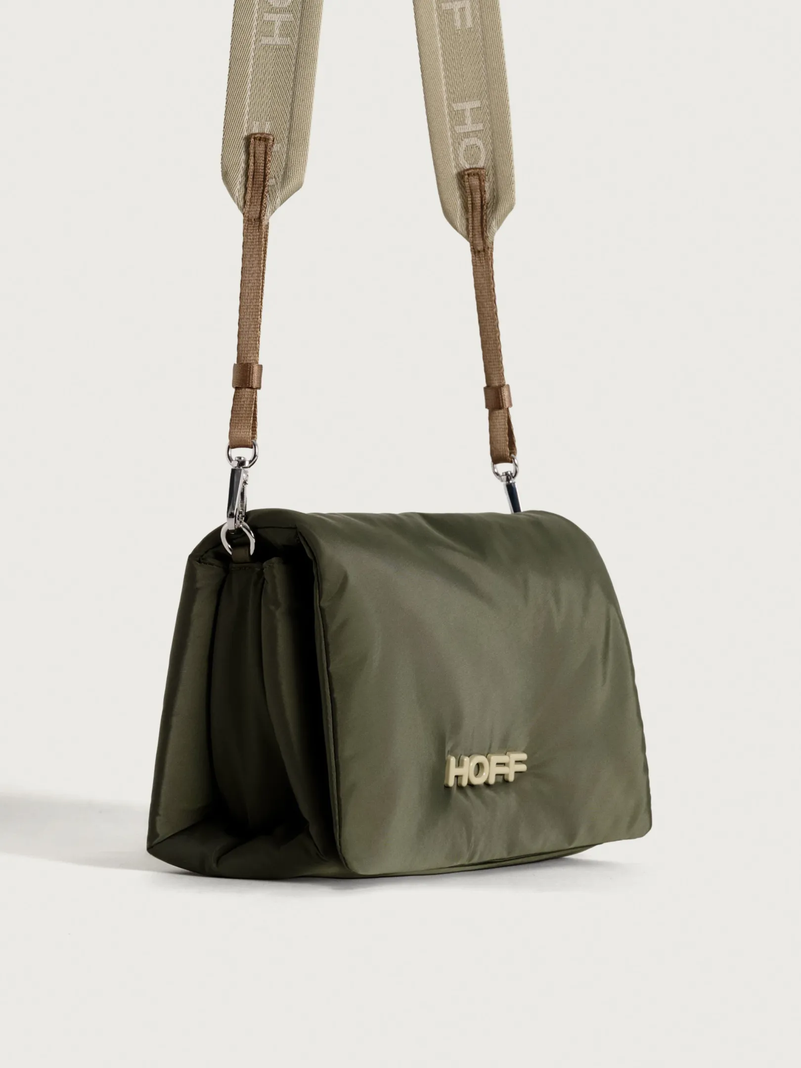 crossbody_bag_everest_nyl_2-4.webp HOFF Nylon | Shoulder bags | CROSSBODY BAG EVEREST NYLON DARK GREEN