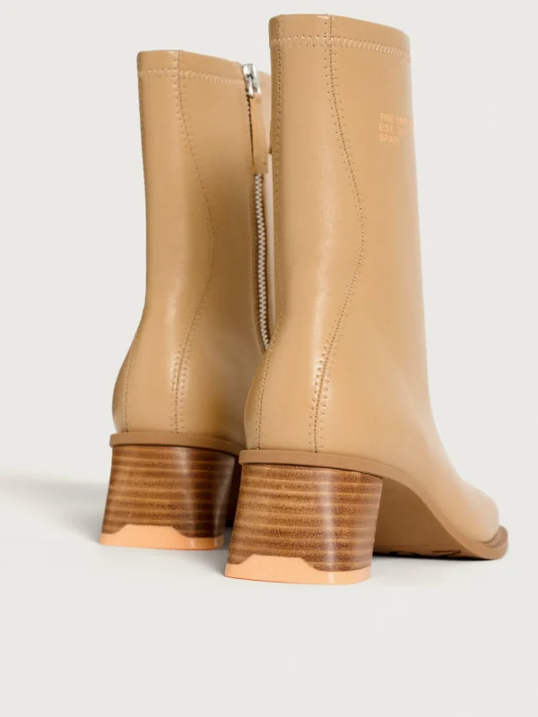 HOFF Boots and ankle boots | DATE BEIGE HEELED ANKLE BOOT