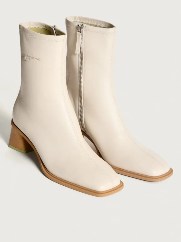 HOFF Boots and ankle boots | DATE OFF WHITE HEELED ANKLE BOOT
