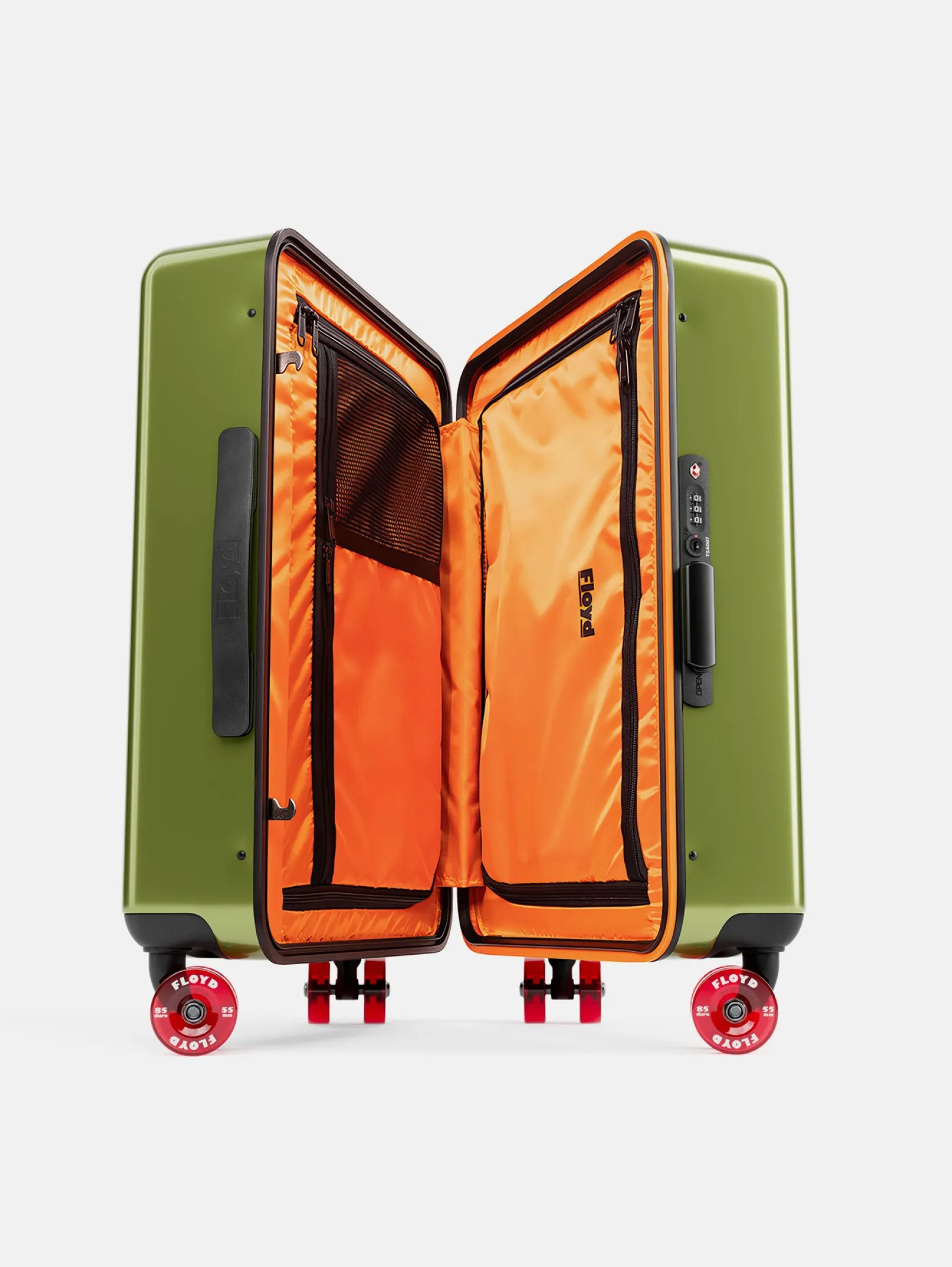 floyd_cabin__vegas_green_3.webp HOFF Suitcases | Suitcases | FLOYD CABIN - VEGAS GREEN