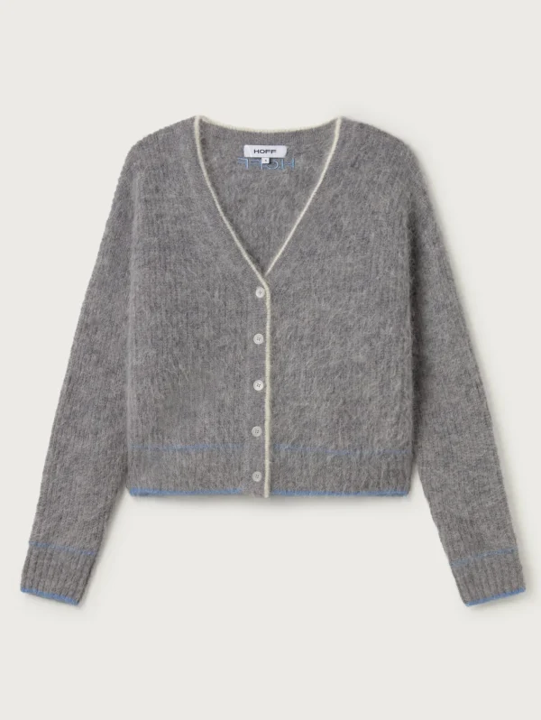 HOFF Knitwear | GRAY LOUIS CARDIGAN
