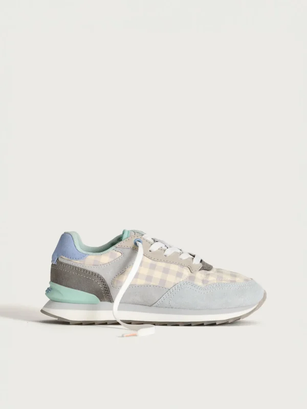 Kids HOFF Sneakers | X MINICOTON MINI VICHY BLUE