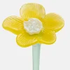 HOFF Deco | Deco | MOUTHBLOWN CRYSTAL FLOWER YELLOW