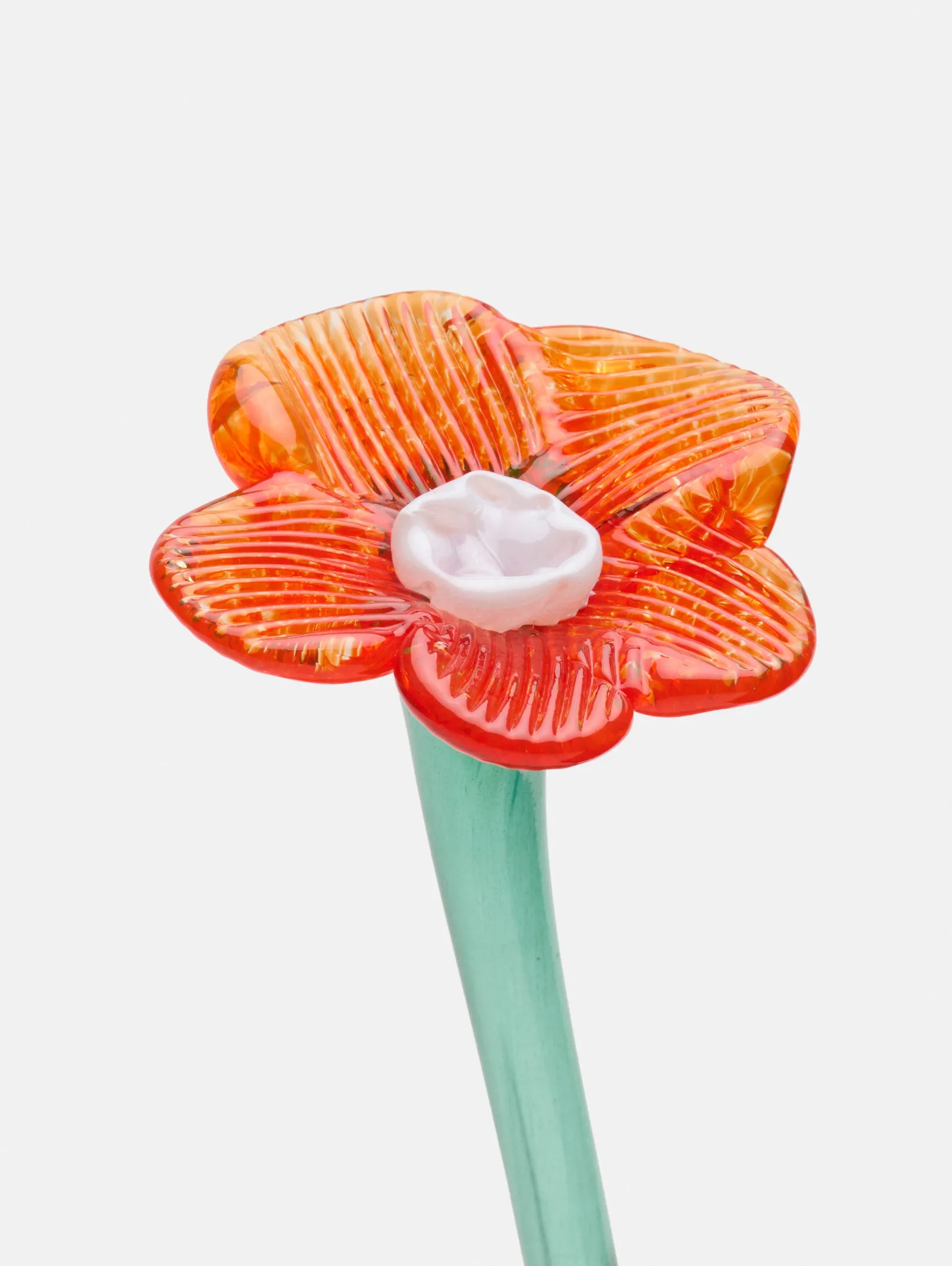 mouthblown_crystal_flower_0-4.webp HOFF Deco | Deco | MOUTHBLOWN CRYSTAL FLOWER ORANGE