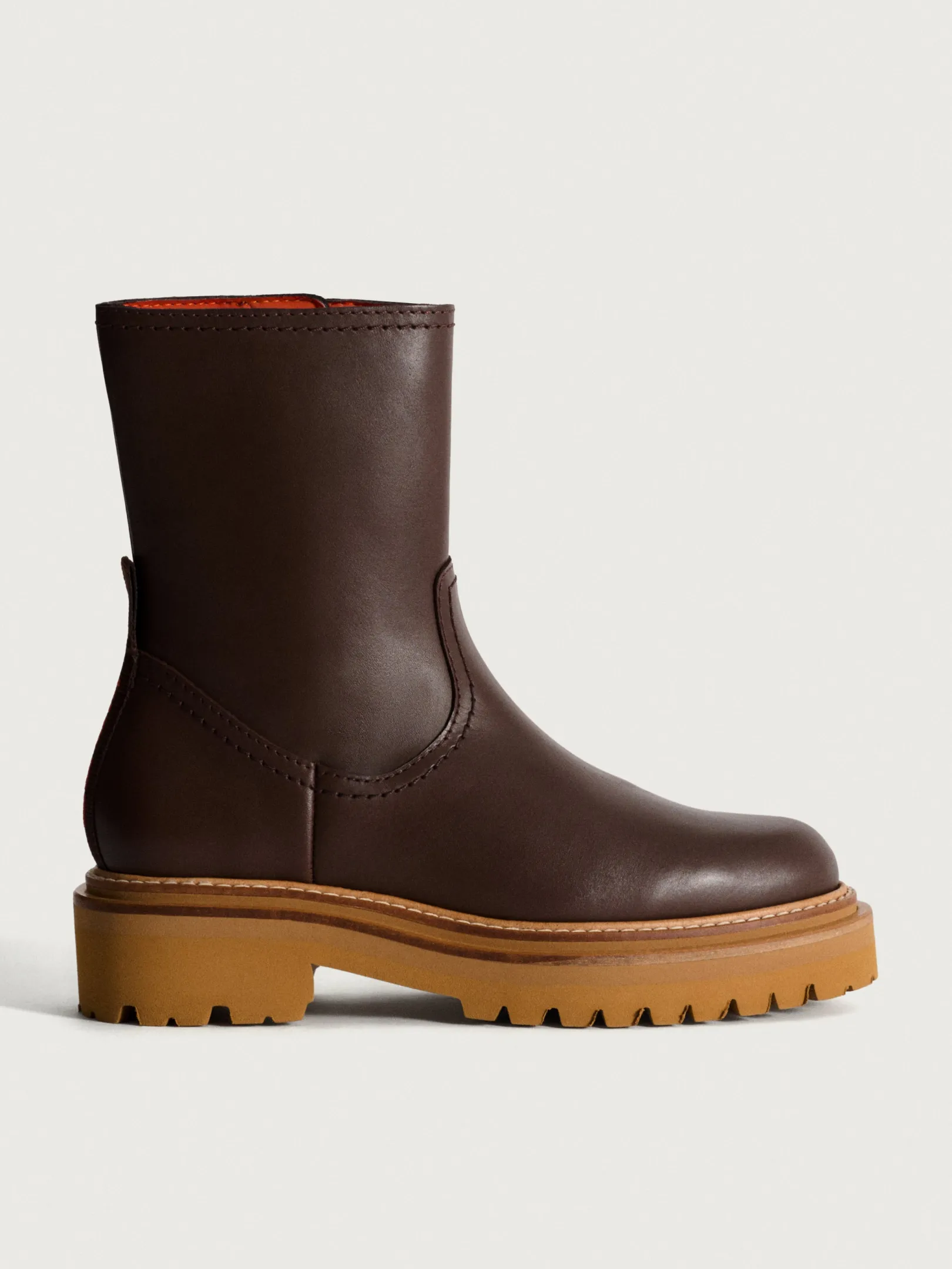 office_brown_leather_boot_0.webp HOFF Boots and ankle boots | OFFICE BROWN LEATHER BOOT