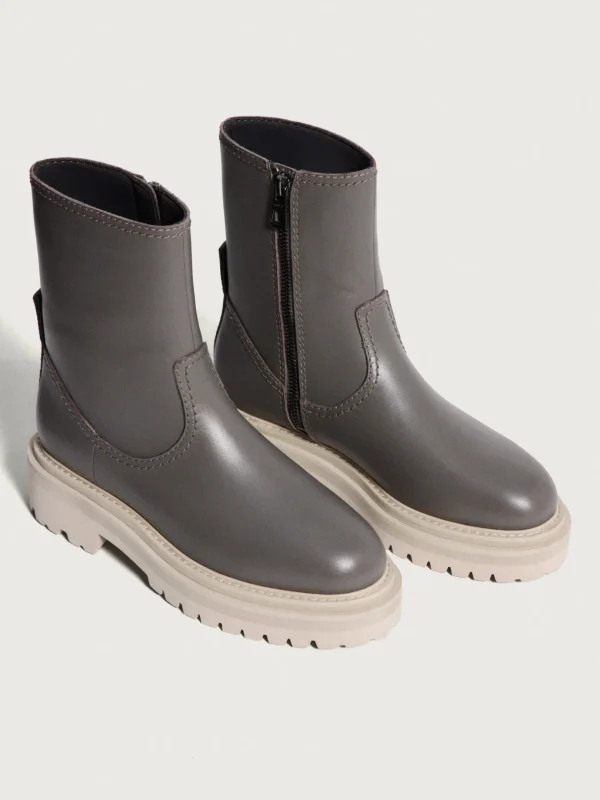 HOFF Boots and ankle boots | OFFICE GRAY LEATHER BOOT