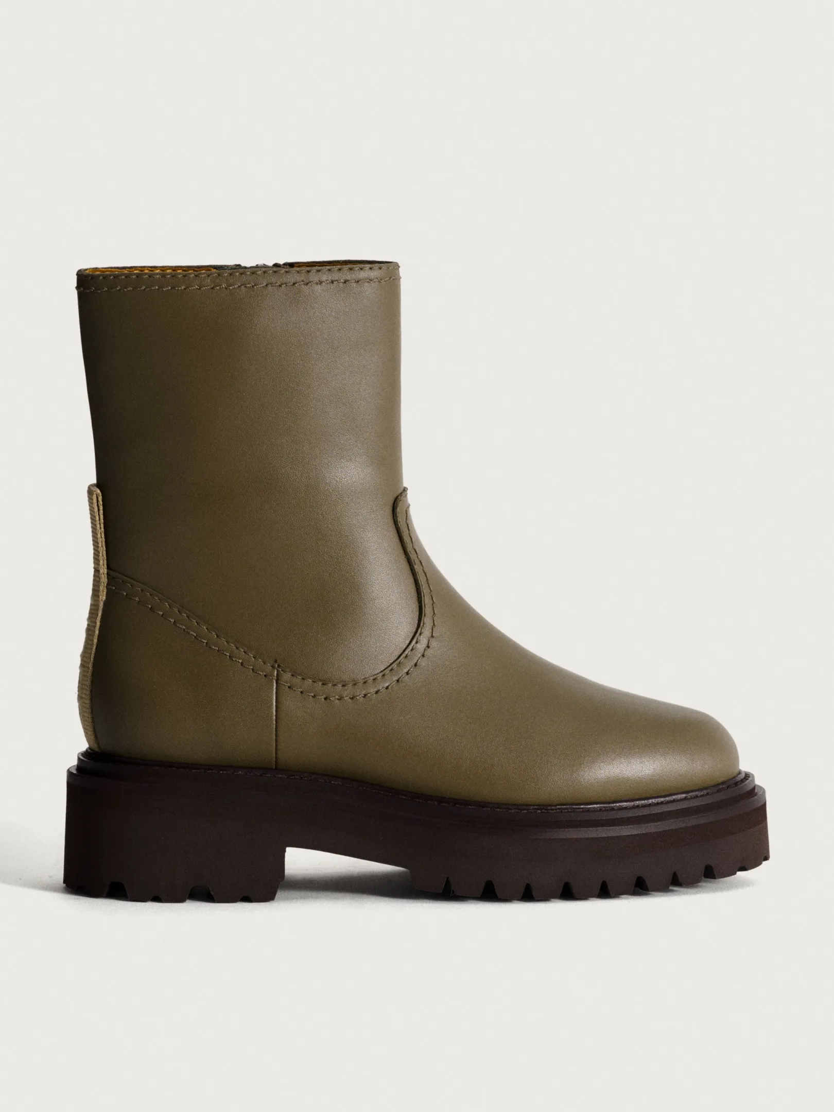 office_green_leather_boot_0.webp HOFF Boots and ankle boots | OFFICE GREEN LEATHER BOOT