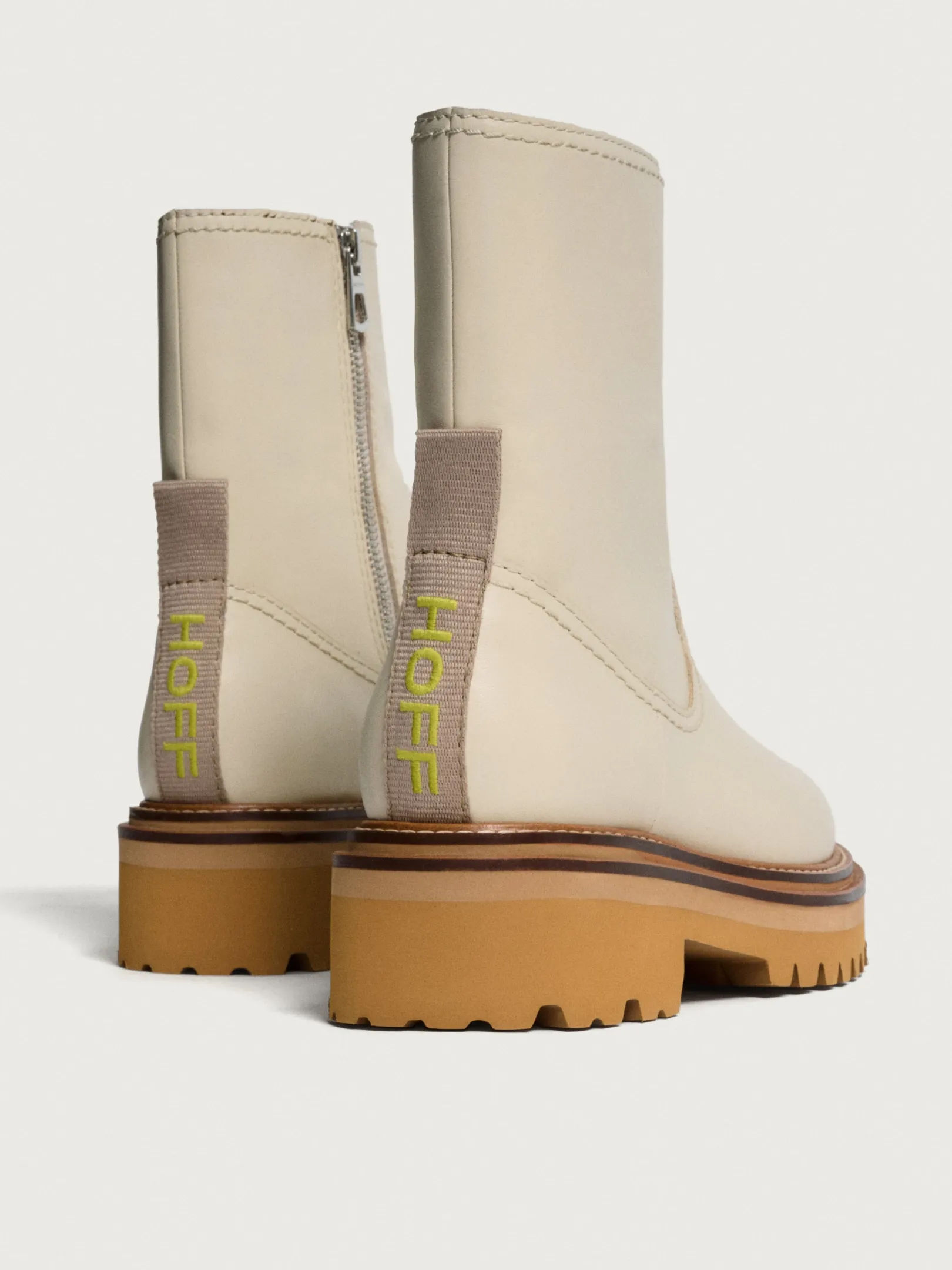 office_off_white_leather__3.webp HOFF Boots and ankle boots | OFFICE OFF WHITE LEATHER BOOT