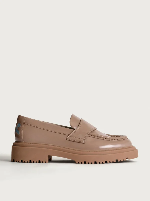 HOFF Flat shoe | SCHOOL TAUPE LOAFER
