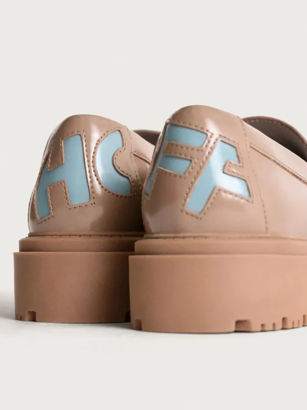 HOFF Flat shoe | SCHOOL TAUPE LOAFER